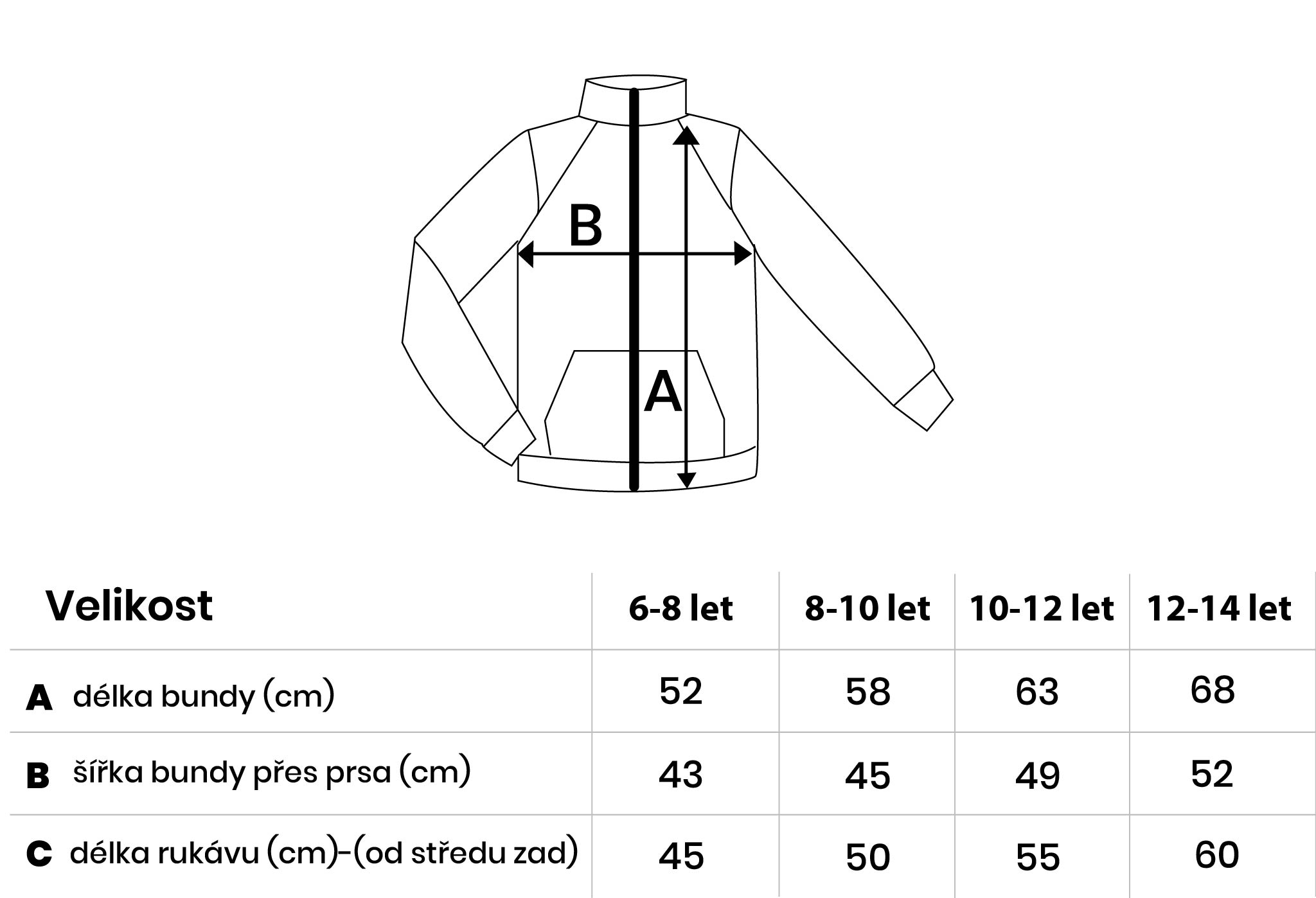Dětská sportovní bunda copy